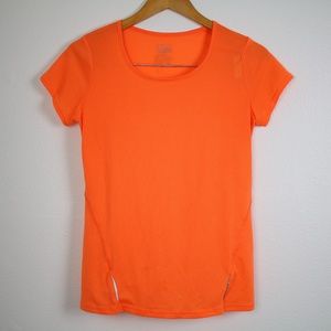 ASPIRE Womens Tshirt Athletic Short Sleeve Orange